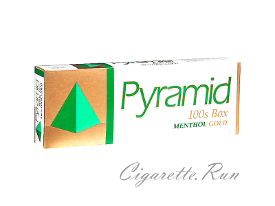 Pyramid Menthol Gold 100's Box