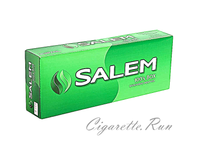Salem 100's Menthol Box