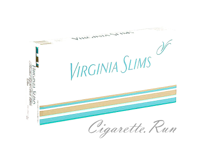 Virginia Slims 120's Menthol Gold Pack Box