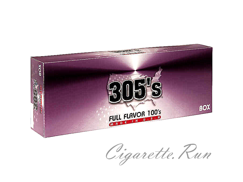 305's Full Flavor 100's Box