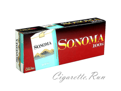Sonoma Menthol Green 100's Soft Pack