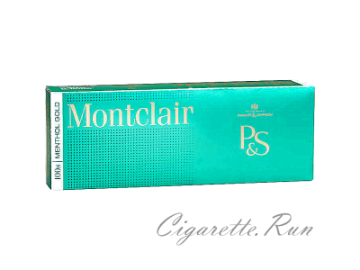 Montclair Menthol Gold 100's Box