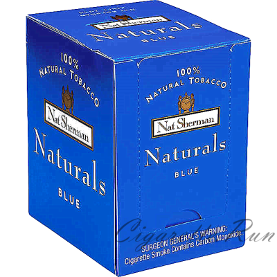 Nat Sherman Naturals Blue Box