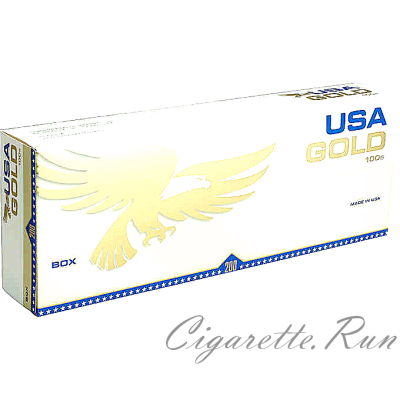 USA Gold Gold 100's Box