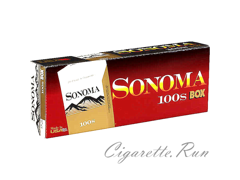 Sonoma Gold 100's Box